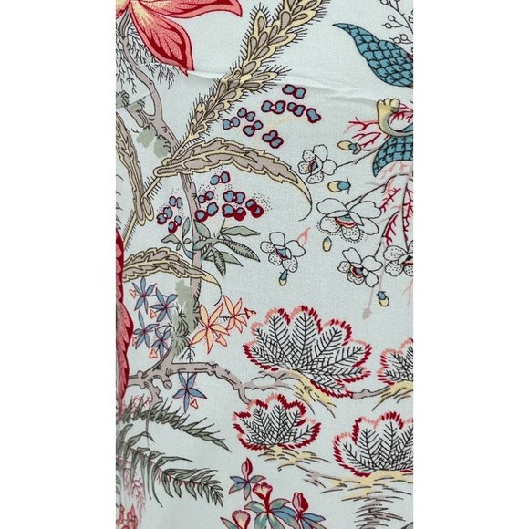 Soft Surroundings Women’s Tunic Top V-Neck Multicolor Floral Size S Long Sleeve - Picture 7 of 14